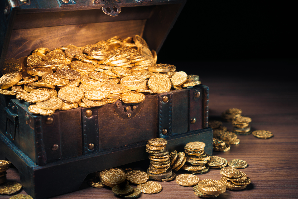 Not all treasure is silver and gold, mate