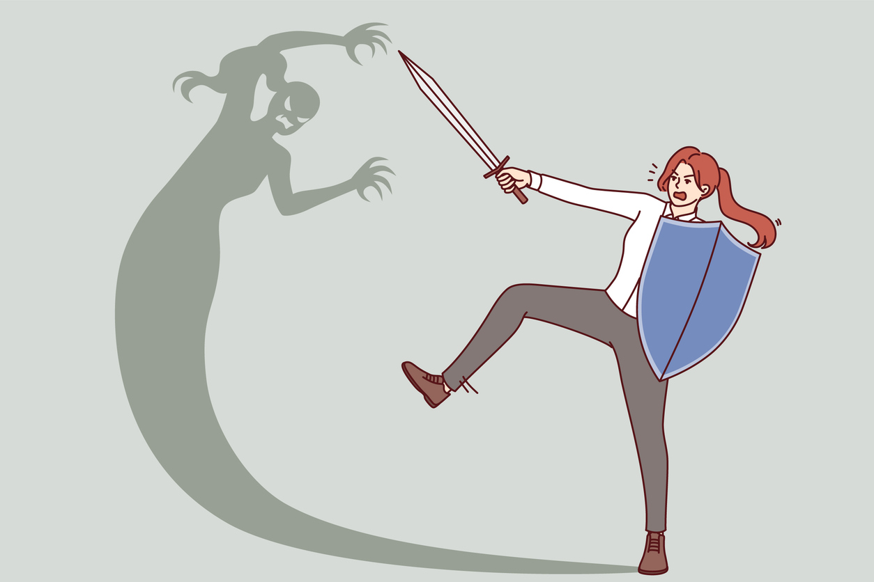 Get away from me, you old self!