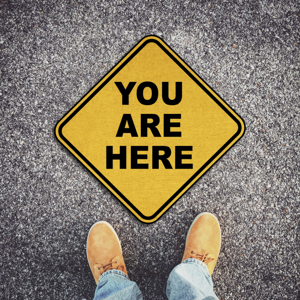 You are here